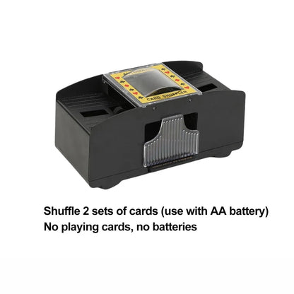 Card Shuffler Automatic Shuffle Machine For 2-6 Decks Playing Cards Fully Automatic Playing Card Shuffle Machine Battery-Free